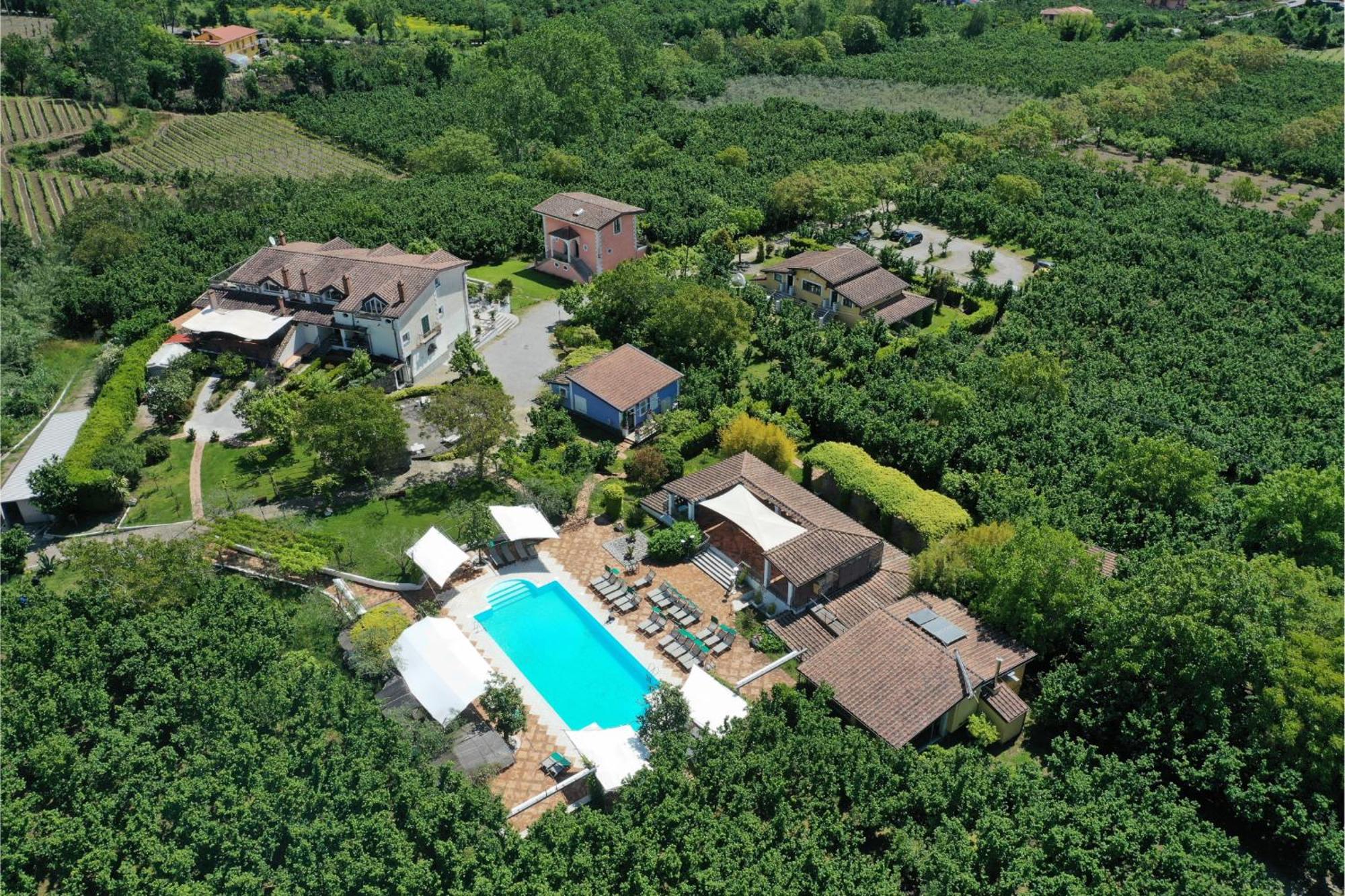 Hotel Villa Rizzo Resort And Spa San Cipriano Picentino Exterior foto